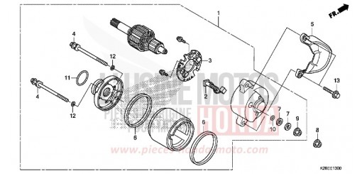 STARTER MOTOR CRF125FN de 2022